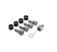 Volkswagen, Set Bulloni Antifurto per Ruote, M14x1,5x35, Testa a Sfera, Originale VW, per Amarok/T5/T6/Touareg