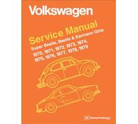Volkswagen Super Beetle, Beetle & Karmann Ghia Official Service Manual: 1970, 1971, 1972, 1973, 1974, 1975, 1976, 1977