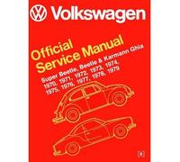 [(Volkswagen Super Beetle, Beetle & Karmann Ghia (Type 1) Official Service Manual 1970-1979)] [Author: Volkswagen of America] published on (May, 2012)
