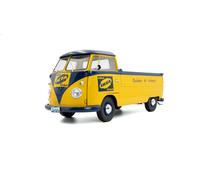 MODELLINO FURGONE STATICO SOLIDO VOLKSWAGEN T1B PICK-UP IKEA 1950 GIALLO 1/18