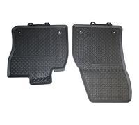 Volkswagen - Tappetini in Gomma Originali per Tiguan II MQB, Tappetini per Tutte Le Stagioni, 2 Pezzi Anteriori, 5NB061502 82V, Colore Nero