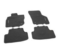 Volkswagen Tappetini in Gomma Premium, Compatibile con Golf 8 Variant Mild-Hybrid, Set di 4 Pezzi, Titanio Nero, Anteriore e Posteriore, Calzata Perfetta