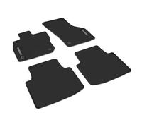 Volkswagen Tappetini Premium in Velours, Compatibile con Passat B9 (3J) Variant dal 2024, Set di 4 Pezzi, Nero, TFG-Velours, Anteriore e Posteriore