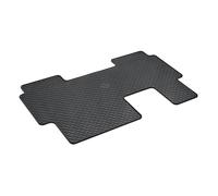 Volkswagen Tappetino in Gomma Originale, Compatibile con ID.Buzz dal 2023, Seconda Fila di Sedili, Nero, 100% su Misura