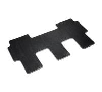 Volkswagen Tappetino in Tessuto Premium, Seconda Fila di Sedili, Tessile, Compatibile con VW ID.Buzz dal 2023, Antiscivolo, Nero/Grigio