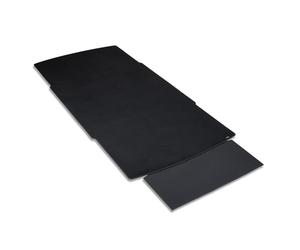 Volkswagen Tappetino Reversibile per Bagagliaio, Velluto e Plastica, Compatibile con VW Tayron, con Protezione Bordo di Carico, Nero Satinato