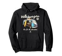 Volkswagen Tipo 2 T1 Campervan Live For The Adventure Felpa con Cappuccio
