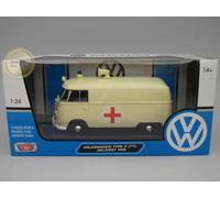 Volkswagen Type 2 (T1) Delivery Van "Ambulance" - Motormax 1:24 - MX79565AM