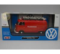 Volkswagen Type 2 (T1) Delivery Van "Feuerwehr" - Motormax 1:24 - MX79564FE