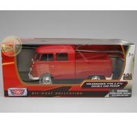 Volkswagen Type 2 (T1) Double Cab Pick-Up - Motormax 1:24 - MX79343AW