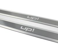 Volkswagen UP Set 2 Pezzi Pedane Soglia Inox Antracite Cheer UP 4 Porte