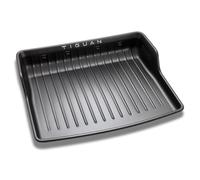 Volkswagen Vasca Bagagliaio, Polietilene (PE), per Tiguan 3 (CT1), con Bordo Protettivo, Nero, 84,5 x 102 x 18,5 cm, Posteriore, Solo per 5 Posti