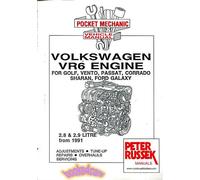 Volkswagen VR6 Motore Negozio Manuale Servizio Riparazione Libro Corrado Passat
