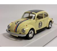 Volkswagen VW Beetle #53 Herbie Coccinelle Gialla 1:43 Scala Norev 841005