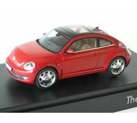Volkswagen VW Beetle Modellino Auto 1:43 Di Schuco Rosso Nuovo 445577
