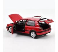 Volkswagen VW Golf 3 GTI Modellino Auto Norev 1:18 Rosso " 20 Anni " Nuovo