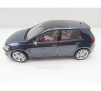 Volkswagen VW Golf 7 Norev Street Modellauto 1:18 Blu Metallizzato NEU