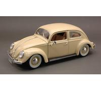 Volkswagen VW Kafer Beetle 1955 Cream 1:18 Model 12029CR BBURAGO