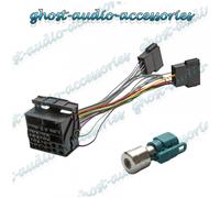 Volkswagen VW RCD200 Retro Per Adattatore Cablaggio Cavo con Fakra Antenna