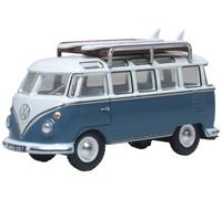 Volkswagen VW T1 Samba Bus Con Tavole Da Surf Gulf 1:76 Oxford Diecast 76VWS016