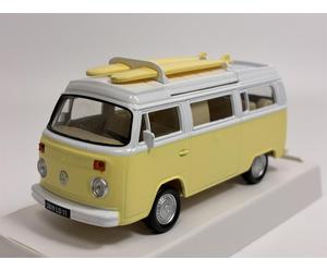 Volkswagen VW T2 Combi Giallo Con Tavola Da Surf 1:43 Scala Norev 841109