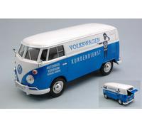Volkswagen VW Type 2 (T1) 1965 Delivery Van Kundendienst Blue/white 1:24 Model
