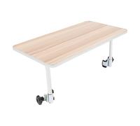 Vollacury Vassoio in legno per sedia a rotelle, vassoio universale per sedia a rotelle, tavolo da grembo regolabile in altezza per persone con disabilità e mobilità ridotta