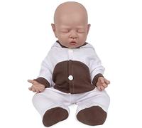 Vollence Bambola in silicone con occhi chiusi da 45,7 cm che sembra vera, bambola realistica, bambola realistica