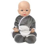Vollence Bambola Neonata 40cm in Silicone, Non Bambola in Vinile, Bambola in Silicone - Ragazzo