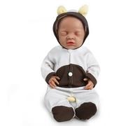 Vollence Bambola Neonata Reborn in Silicone da 40 cm Che Dorme | Realistica e Perfetta per Bambini e Collezionisti | Regalo Perfetto per Compleanni e Natale - Ragazza