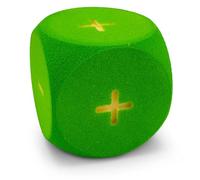 Volley® cubo in Schiuma - 16 cm - 100 g - Cubo Morbido Verde per Bambini - per Imparare addizione e sottrazione