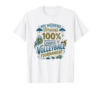 Volley Mom Weekend Previsioni Torneo di pallavolo Maglietta