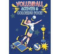 Volleyball Activity & Coloring Book