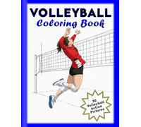 Volleyball Coloring Book