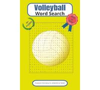 Volleyball Crossword Puzzles for Adults, Seniors & Teens: Crossword Puzzles with Easy to Read Print about Volleyball, Sport, Competition and More |6x9 ... for Vacations, Holidays and Free Times