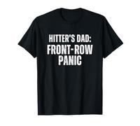 Volleyball Hitter's Dad Front-Row Panic Funny Maglietta