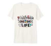Volleyball Mom Life Volleyball Mama Team Mom Gift Maglietta Premium
