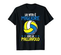 Volleyball Pallavolo Vita È Migliore Con La Pallavolo Sport Maglietta