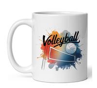 Volleyball Spike Setter Lover Team Player Tazzine Da Caffè Unico Tazze Resistente Mug Per Latte Espresso Cappuccino 330Ml