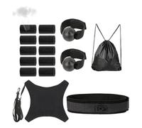 Volleyball Trainer, Passing Equipment, Solo Practice Tool, Adjustable Sports Gear for Beginners, High School Athletes, College Team Workouts, Adults Training, and Skill, Black
