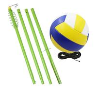 Volleyball Training Equipment, Volleyball Serving, Iron Setting, Spiking Practice Aid, Portable Sports Training Gear for Teens, Beginners, Adults, Women, Professionals, and Kids, 210cm