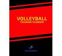 Volleyball training planner: Journal for trainer and coaches, 2 sketches per page