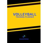 Volleyball training planner: Journal for trainer and coaches, 6 sketches per page