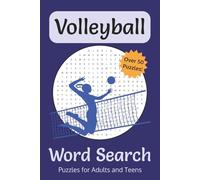 Volleyball Word Search Puzzle Book: Word Searches with Easy to Read Print about Volleyball, Volleyball Competition, Beach Volleyball, and More | 6x9 ... ... Gifts for Coaches, Players, and Fans