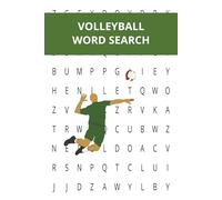 Volleyball Word Search: Word Search Puzzles with Easy to Read Print About Volleyball,Sports and More|6x9 inches, 120 pages|50+ puzzles ... Challenging Puzzle Book for Adults, Kids, Seniors