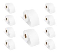 Volli compatibili 1/2/3/5/10 per 30270 2-1/4 pollici x 250 piedi rotoli di carta di ricevuta bianca per 30270 400 duo(10Rolls)