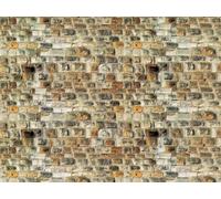 VOLLMER 47363 Scala N Cartoncino: muro di arenaria - misure 250x125 mm
