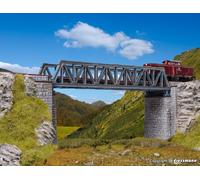 VOLLMER 47800 Scala N Ponte dritto tipo metallico (adatto a tutti i binari)