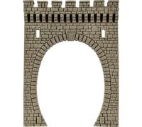 Portale galleria per modellismo h0 1 binario modello pronto gia' assemblato
