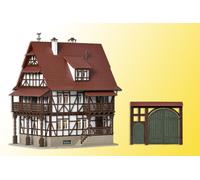 Vollmer H0 43732 - Casa Del Vignaiolo Con Cancello Kit Nuovo